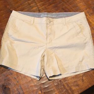 Eddie Bauer “slightly curvy” shorts